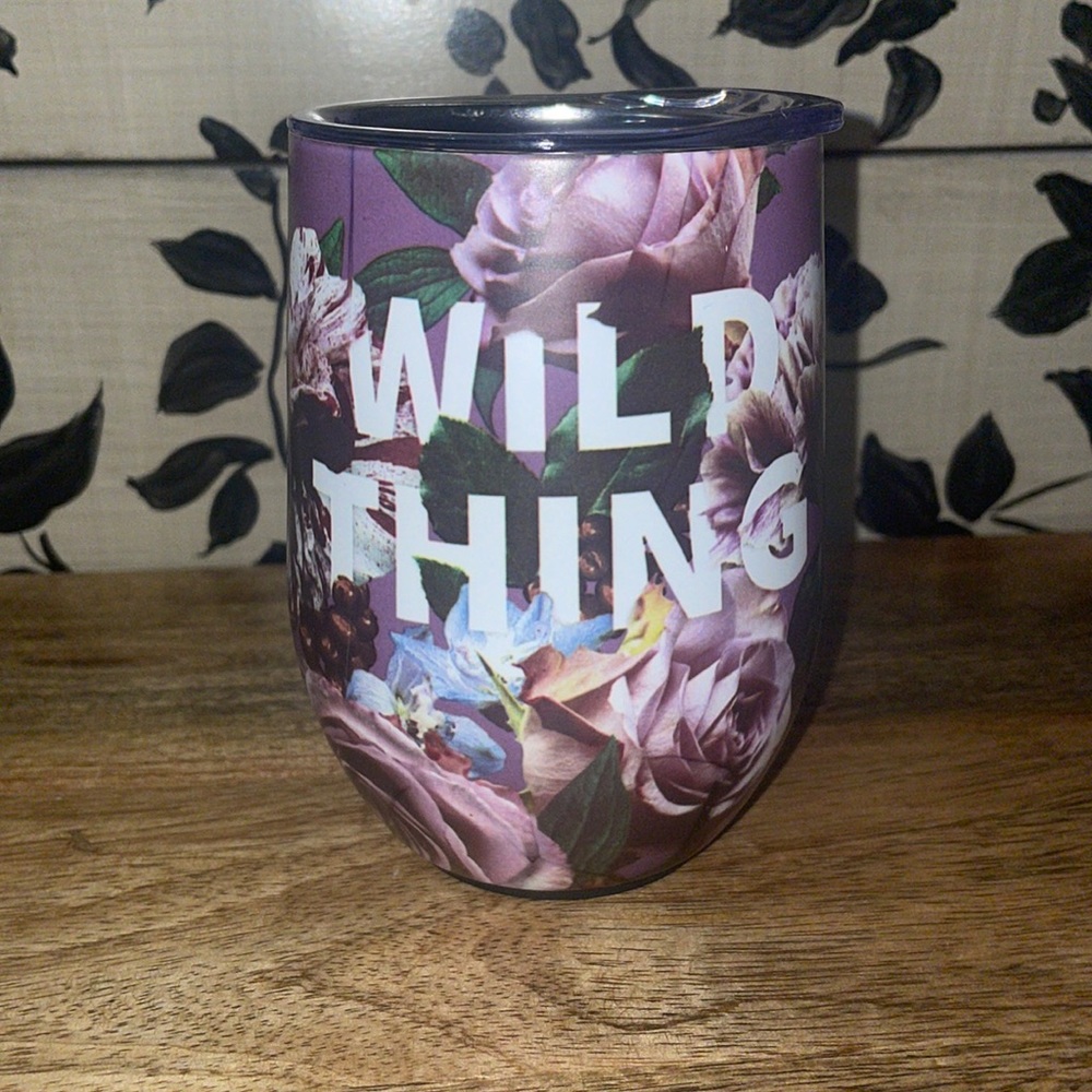 💗Stainless insulated wine tumbler.